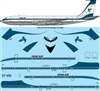 1:144 Iran Air Boeing 707-320B