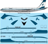 1:144 Iran Air Boeing 707-320B