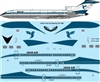 1:144 Iran Air Boeing 727-200