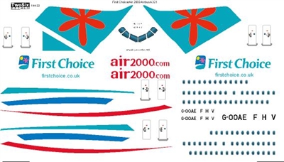 1:144 First Choice / Air 2000 Airbus A321