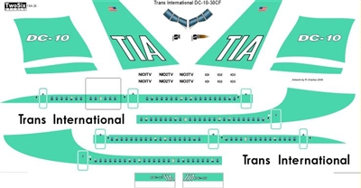 1:144 Trans International McDD DC-10-30CF