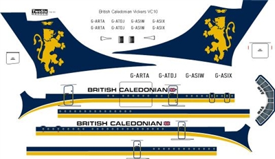 1:144 British Caledonian Vickers VC-10