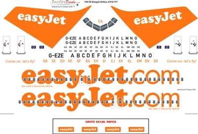 1:144 EasyJet Airbus A.319