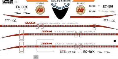 1:144 Iberia Douglas DC-9-30