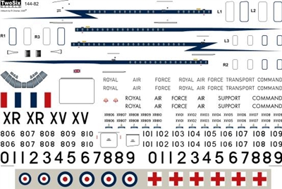 1:144 Royal Air Force Vickers VC-10
