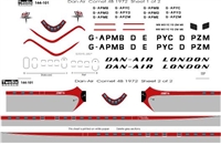1:144 Dan Air London Dh.106 Comet 4B