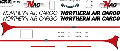 1:144 Northern Air Cargo Douglas DC-6B