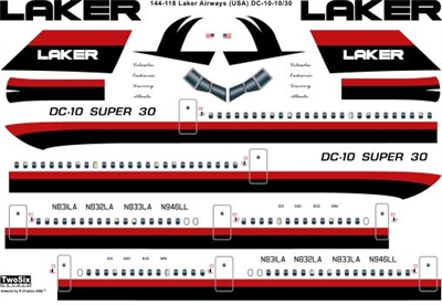 1:144 Laker (USA) McDD DC-10-30