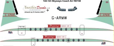 1:144 Skyways Coach HS.748