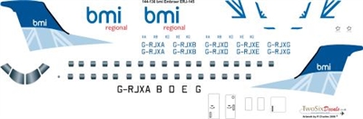 1:144 BMI Embraer 145