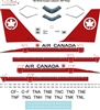1:144 Air Canada L.1011 Tristar