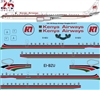 1:144 Kenya Airways Douglas DC-8-71