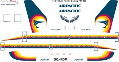 1:144 Air Pacific Boeing 737-200