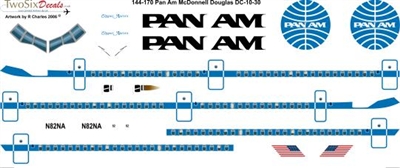1:144 Pan Am McDD DC-10-10/-30
