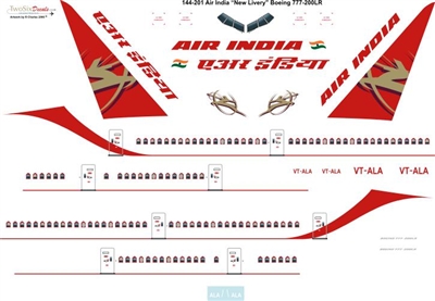 1:144 Air India Boeing 777-200