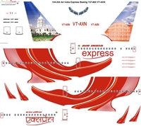1:144 Air India Express Boeing 737-800 VT-AXN