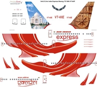 1:144 Air India Express Boeing 737-800 VT-AXF