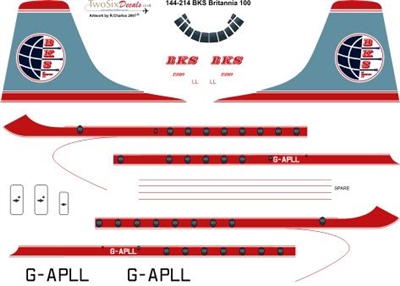 1:144 BKS Bristol 175 Britannia 100