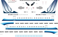 1:144 United Express Embraer 170