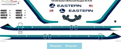 1:144 Eastern Airlines Douglas DC-9-30