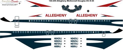 1:144 Allegheny Airlines Douglas DC-9-30