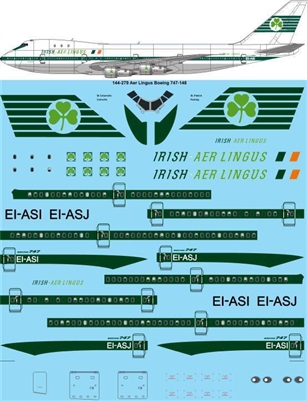 1:144 Aer Lingus (delivery cs) Boeing 747-100