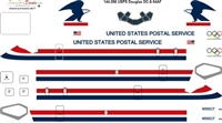 1:144 US Postal Service Douglas DC-8-54F