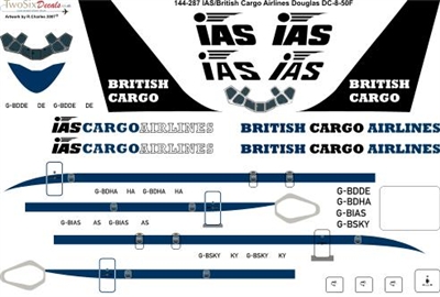 1:144 IAS Cargo Douglas DC-8-54F