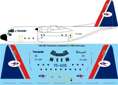 1:144 Yemenia C.130 Hercules
