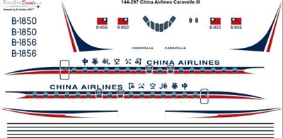 1:144 China Airlines Se.210 Caravelle III