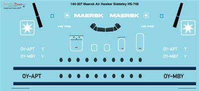 1:144 Maersk HS.748