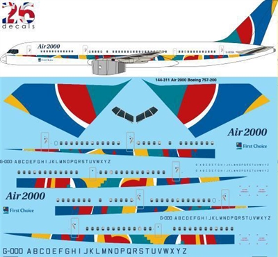 1:144 Air 2000 Boeing 757-200