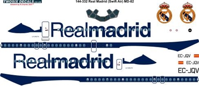 1:144 Real Madrid (Swift Air) McDD MD82