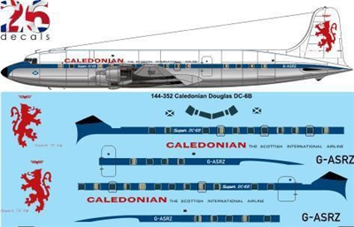 1:144 Caledonian Airways Douglas DC-6B