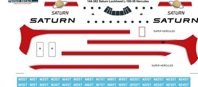 1:144 Saturn Airways L.100-30 Hercules