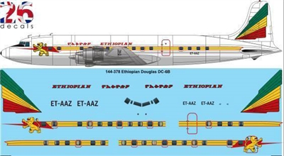 1:144 Ethiopian Douglas DC-6B