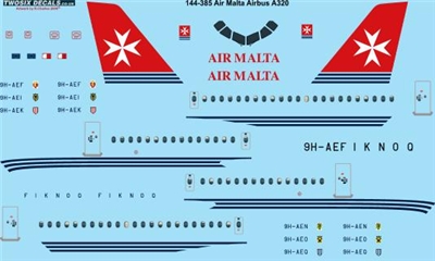 1:144 Air Malta Airbus A.320