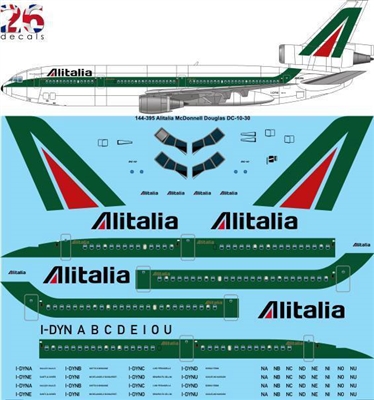 1:144 Alitalia McDD DC-10-30