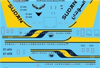 1:144 Sudan Airways Boeing 707-320C