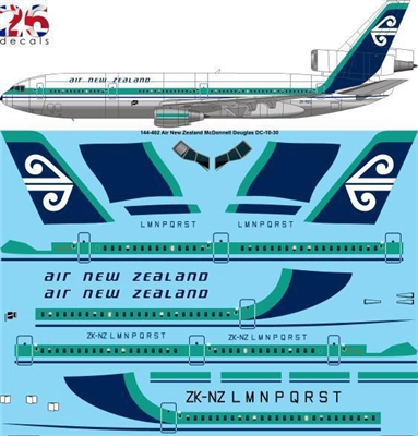 1:144 Air New Zealand McDD DC-10-30