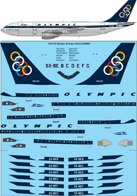 1:144 Olympic Airlines Airbus A.300B4