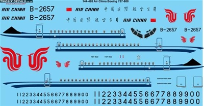 1:144 Air China Boeing 737-800