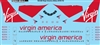 1:144 Virgin America Airbus A.319