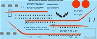 1:144 Transair Sweden Boeing 727-100/-100C