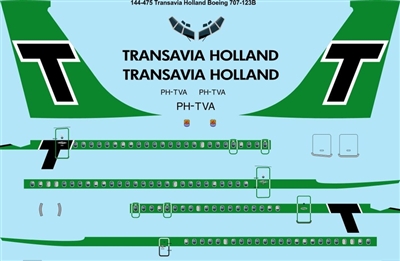 1:144 Transavia Holland Boeing 707-123B