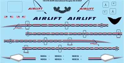 1:144 Airlift International Douglas DC-8-63CF