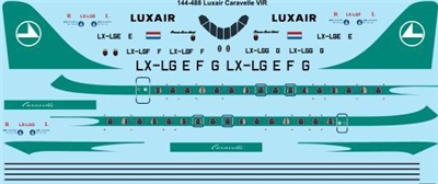 1:144 Luxair Se.210 Caravelle VIR