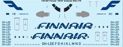 1:144 Finnair (2010 cs) Embraer 170