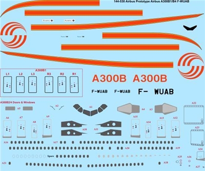 1:144 Airbus Prototype A.300B2