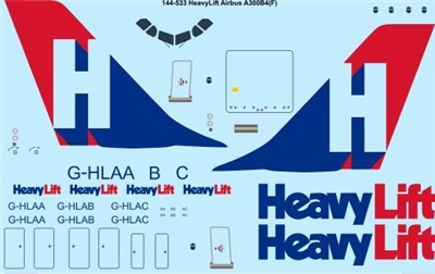 1:144 Heavylift Airbus A.300B4F
